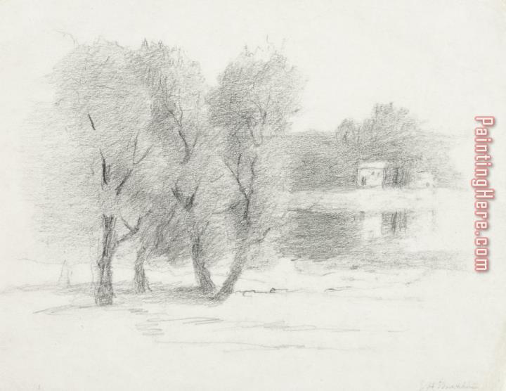 John Henry Twachtman Landscape late 19th early 20th century